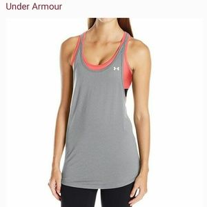 🆕 Under Armour Racerback Top with Attached Sports